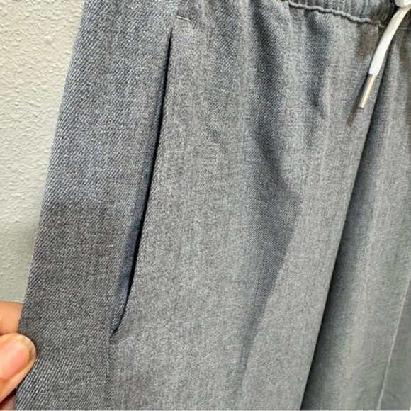 Divided H&M Women’s SZ XXS Gray Pants  Wide Leg Drawstring NWT - Picture 6 of 11